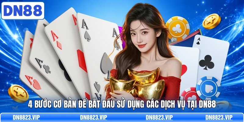 4 bước cơ bản để bắt đầu sử dụng c&aacute;c dịch vụ tại DN88&nbsp;