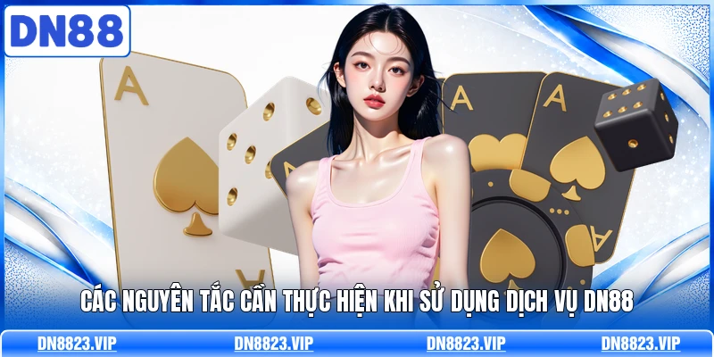 Các nguyên tắc cần thực hiện khi sử dụng dịch vụ DN88