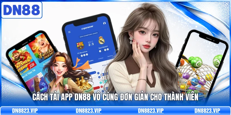 Cách tải app DN88 vô cùng đơn giản cho thành viên