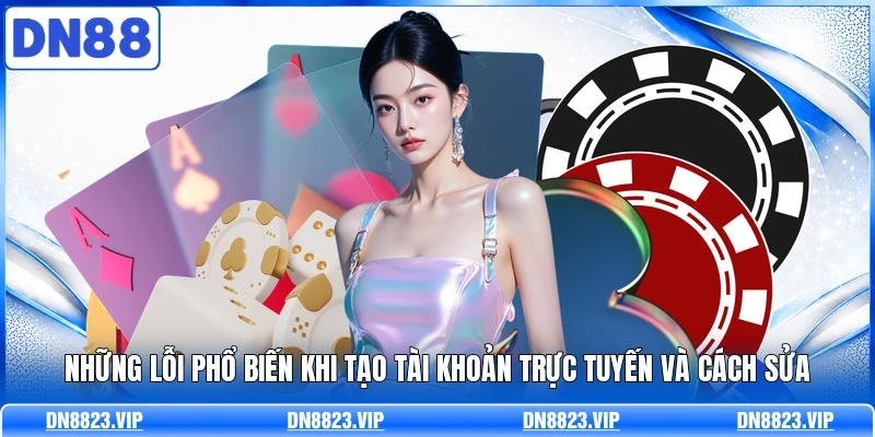 Những Lỗi Phổ Biến Khi Tạo Tài Khoản Trực Tuyến Và Cách Sửa