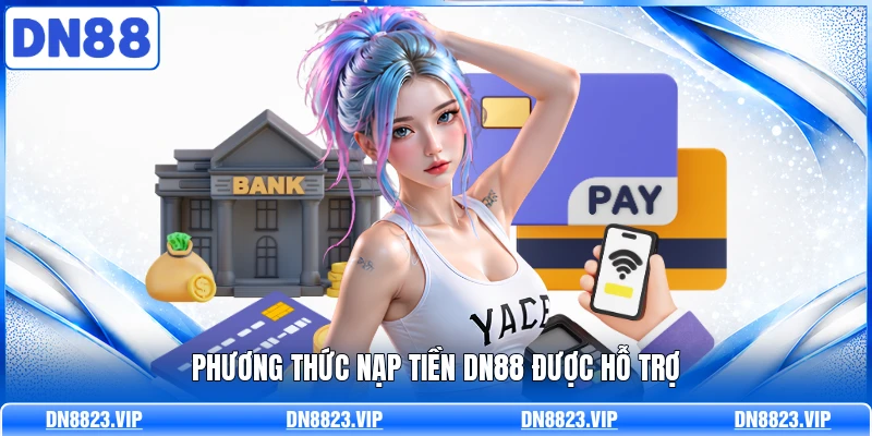 Phương thức nạp tiền DN88 được hỗ trợ