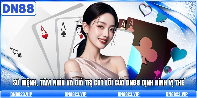 Sứ mệnh, tầm nhìn và giá trị cốt lõi của DN88 định hình vị thế